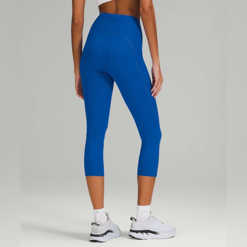 Lululemon Swift Speed High-Rise Crop in blue